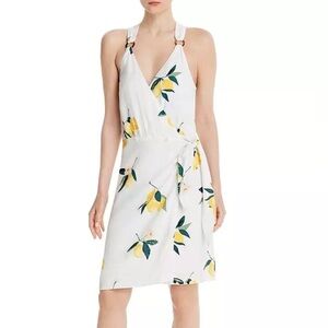 NWOT Rails Trista Lemon Grove Wrap Dress Size Small